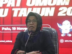 KPU Sulteng Ingatkan KPPS Bekerja Profesional