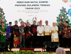 Perayaan Natal Korpri Provinsi Sulteng Tahun 2023, Momentum Kebersamaan untuk Maju