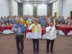 Disaksikan Irjen Razilu, Jajaran Kanwil Kemenkumham Sulteng Teken Komitmen