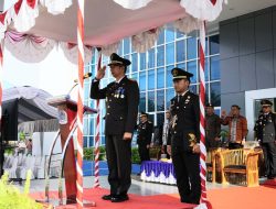 Upacara Peringatan HBI Digelar Kanim Palu, Kakanwil Bacakan Sambutan Menkumham