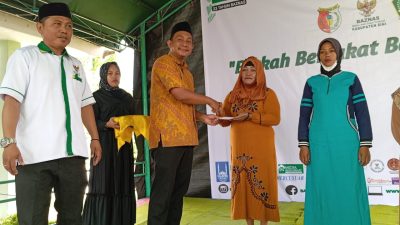 HUT Ke-23, Baznas Sigi Gelar Sunatan Massal dan Serahkan Bantuan Sosial