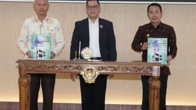 Bupati Sigi Didampingi Ketua DPRD Hadiri Penyerahan Laporan Hasil Pemeriksan BPK Semester II Tahun 2023
