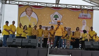 Kampanye di Morowali Utara, H. Muhidin Mohamad Said Motivasi Masyarakat Cerdas Memilih Pemimpin