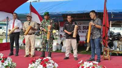 Bawaslu Morut Gelar Apel Siaga, Mewujudkan Integritas dan Keadilan Pemilu