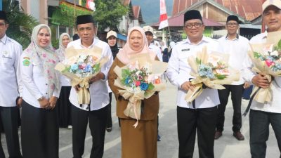 Kakanwil-Wawali Apresiasi Kantin Halal dan Depot Air Minum MTsN 2 Palu