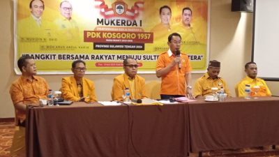 PDK Kosgoro 1957 Dukung Mohamad Irwan Pimpin Sulawesi Tengah