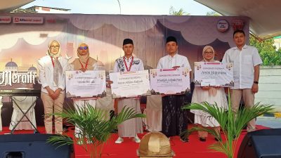 Halal Bihalal Alfamidi Berikan Penghargaan Kepada Karyawan Berprestasi