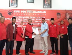 Bacabup Donggala Yasin, Resmi Ambil Formulir Pendaftaran di PDI-P