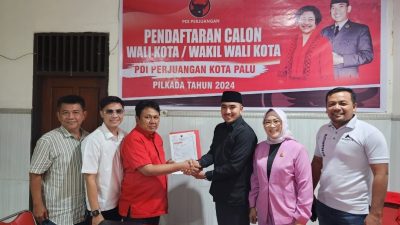 Daftar ke PDI-P, Politisi Muda Wim Al-Amri Menuju Pilkada 2024 di Palu