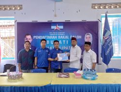 Kembalikan Formulir, Yasin : Koalisi Partai Gerindra-Demokrat Sudah Terbangun di Nasional hingga Kabupaten