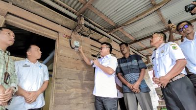 Empat Dusun di Morut akhirnya Teraliri Listrik