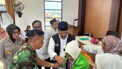 109 Jemaah Calon Haji Dilepas, Sekkab Sigi: Jaga Kesehatan