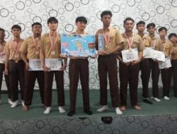 13 Siswa SMPN 6 Palu Raih Juara I di Kompetisi Baskeball Spendu