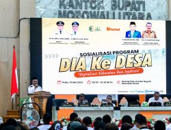 Wabup Morut Buka Sosialisasi Program DIA ke DESA