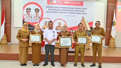 Pelayanan Publik Dinilai Baik, Disdik Sulteng Raih Penghargaan Predikat Hijau dari Ombudsman RI