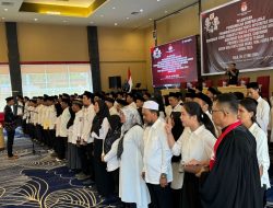 KPU Palu Lantik 138 PPS, Dorong Partisipasi Perempuan dan Profesionalisme