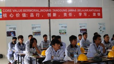 Huabao Bersama PJK3 Sertifikasi SIO 181 Operator Alat Berat di Morowali