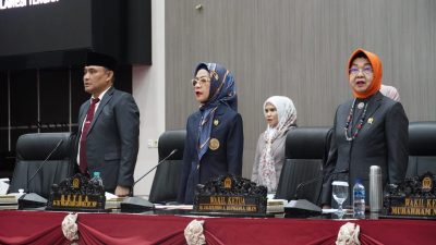 DPRD Sulteng Gelar Rapat Paripurna Pengucapan Sumpah PAW Anggota DPRD
