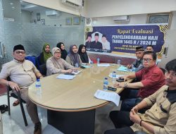 Sukses Gelar Rapat Evaluasi, PW FK-KBIHU Sulteng Apresiasi Pelayanan Haji 2024