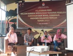 KPU Sulteng Harap Media Berikan Pemberitaan Berimbang dan Anti Hoax