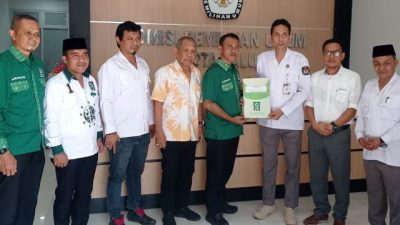 Caleg Terpilih PKB Palu Serahkan LHKPN ke KPU Kota Palu