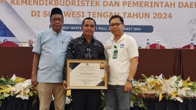 Disdikbud Palu Raih Lima Penghargaan Terbaik dari Kemendikbudristek