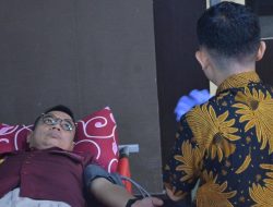 Jelang HUT RI dan Hari Pengayoman, Kanwil Kemenkumham Gelar Donor Darah