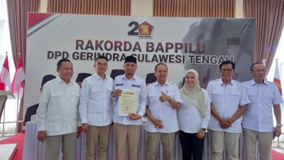 Gerindra Resmi Usung Yasin-Syafiah dalam Pilkada Donggala 2024