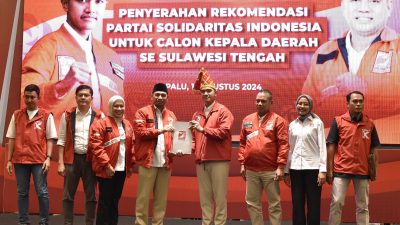 Jelang Pilkada Donggala 2024, Pasangan Yasin-Syafiah Terima Rekomendasi dari Ketua DPP PSI