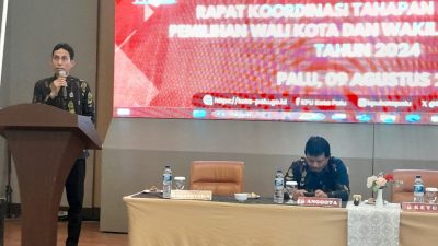 Lewat Rakor, KPU Palu Siapkan Tahapan Pencalonan Wali Kota dan Wakil Wali Kota