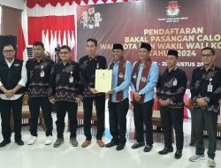 KPU Palu Nyatakan Berkas Pasangan Hidayat-Andi B Nur Lamakarate Lengkap Sesuai Syarat