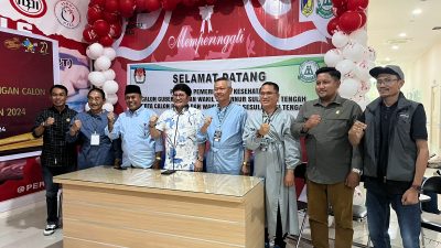 Tiga Bapaslon Bupati Sigi Rampungkan Pemeriksaan Kesehatan di RSUD Undata Palu