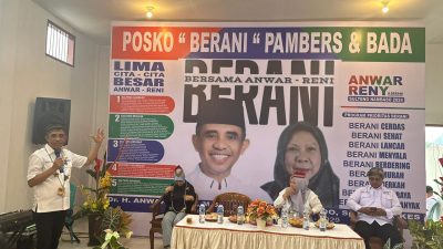 Anwar Hafid dan dr. Reny Lamadjido Resmikan Posko Kemenangan BERANI Pambers dan Bada