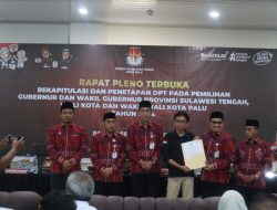 KPU Palu Tetapkan DPT 274.293 Orang, Kec. Mantikulore Pemilih Terbanyak