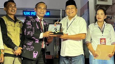 Pasangan Nirwansyah-Hesty Raih Nomor Urut 3, Ajak Jaga Pilkada Damai di Sigi