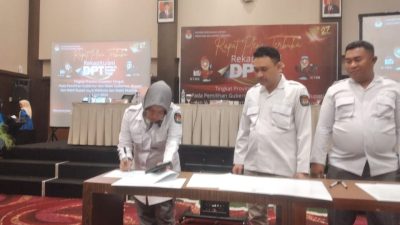 KPU Sulteng Tetapkan 2,2 Juta Pemilih Tetap di Pilkada 2024