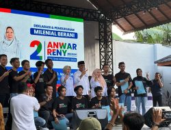 Anwar Hafid dan Reny Lamadjido Kukuhkan Tim Milenial BERANI