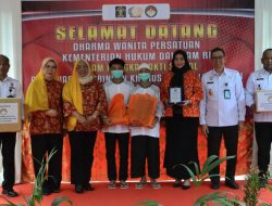 Penasihat Utama DWP Kemenkumham Idayanti Tebar Kebaikan di LPKA Palu