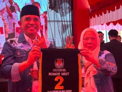 Pasangan Anwar Hafid dan dr. Reny Lamadjido Raih Nomor Urut 2