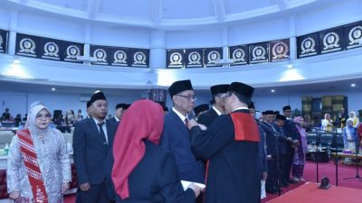 35 Anggota DPRD Donggala Priode 2024-2029 Resmi Dilantik