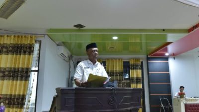 Sekwan DPRD Donggala Umumkan Komposisi Anggota pada Masing-Masing Fraksi