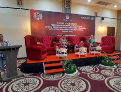 KPU Palu Gelar Rakor Tentukan Lokasi Kampanye dan APK untuk Pilkada 2024