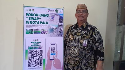 Kemenag Palu Lauching Gerakan Wakaf Uang Sinar untuk Perkuat Ekonomi Umat