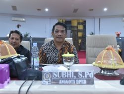 Subhi Gabung Komisi III DPRD Donggala, Siap Tingkatkan Pembangunan Daerah