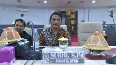 Subhi Gabung Komisi III DPRD Donggala, Siap Tingkatkan Pembangunan Daerah