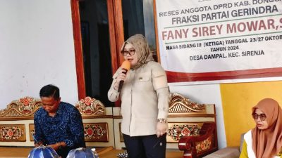 Fany Sirey Mowar Gelar Reses Perdana, Serap Aspirasi Masyarakat di Balaesang dan Sirenja