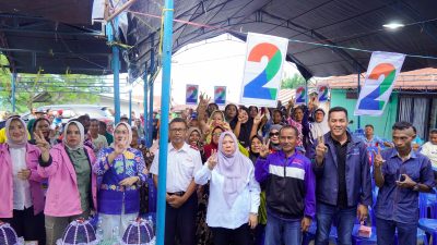 Kampanye di Balamoa, dr. Reny Lamadjido: Visi Kami Buat Berdasarkan Pengalaman