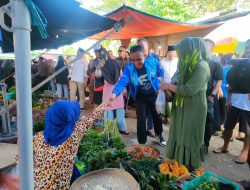 Pedagang Pasar Sentral Parigi Gantungkan Harapan pada Anwar Hafid untuk Revitalisasi Ekonomi