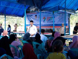 Kampanye di Sidomukti, Anwar Hafid Siapkan Solusi Bagi Sarjana Pengangguran di Desa