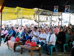 Komitmen Bangun Infrastruktur dan Perlindungan Laut, Anwar Hafid Dapat Dukungan Warga Desa Wajo